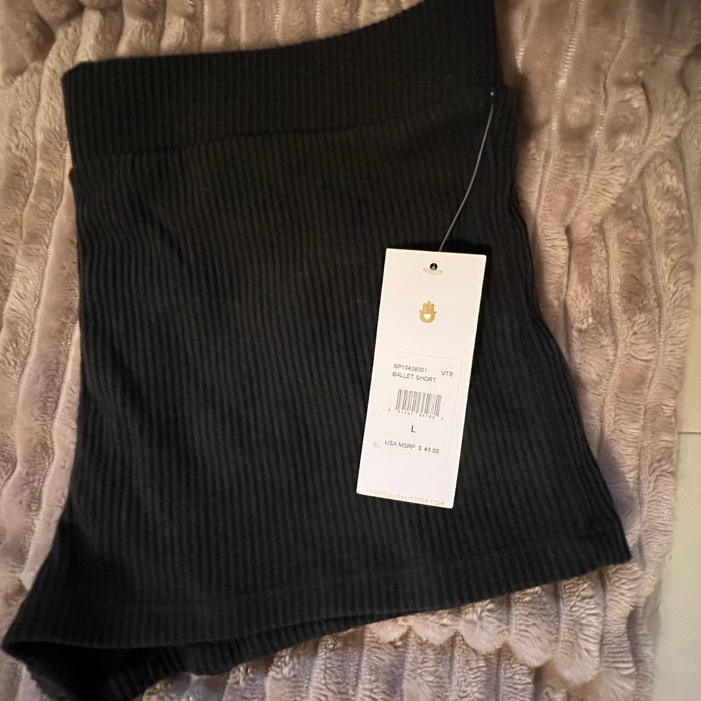 NWT Spiritual Gangster ‘Gangster Love’ ribbed ballet short